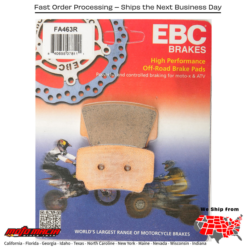 Brake Pads Ktm 450 Xc Atv 2008-2010 505 Sx Atv 2009-2010