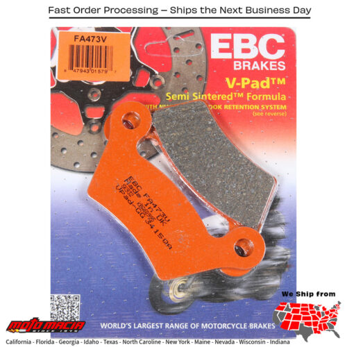 Brake Pads V-Series Can-Am Spyder Rs 2008-2012 Rs-S 2010-2012