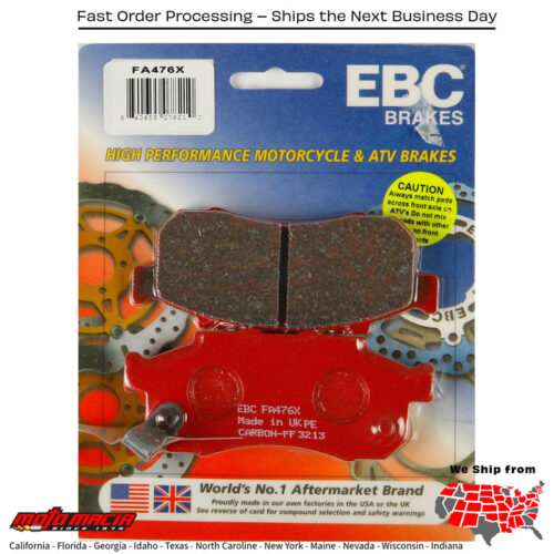 Brake Pads Honda Muv700 Big Red 2009-2012