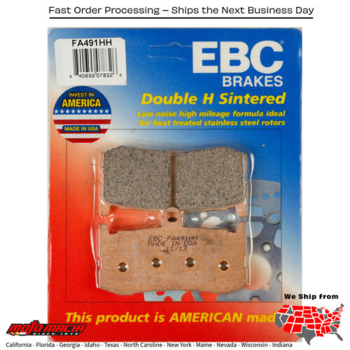 Brake Pads Triumph Daytona 675r 2011-2012 675 2009-2015