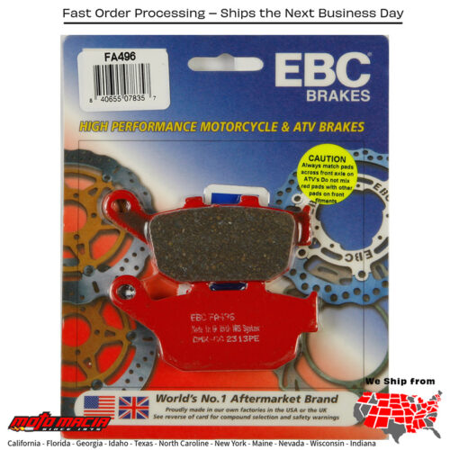 Brake Pads Honda Cbr650f 2014-2018 Cbr650fa Abs 2014-2018 Cbr25