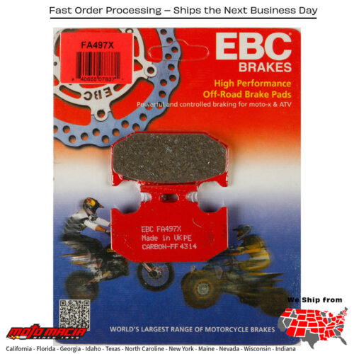 Brake Pads Yamaha Yxm700 Viking 2014-2016 Vi 2015-2016