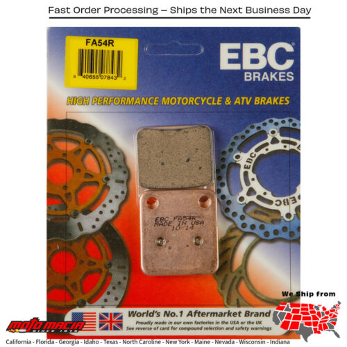 Brake Pads Suzuki Lt-F500f Vinson 500 4x4 [Sra] 2003-2007 Lt-F250 Oz