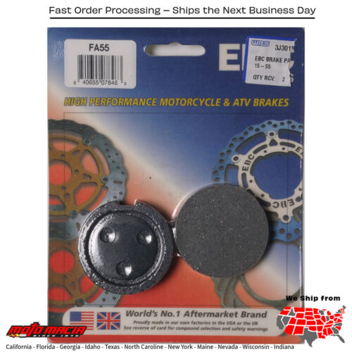 Brake Pads Kawasaki Kz900/Z1 1973-1975 H1 Mach Iii Kawas