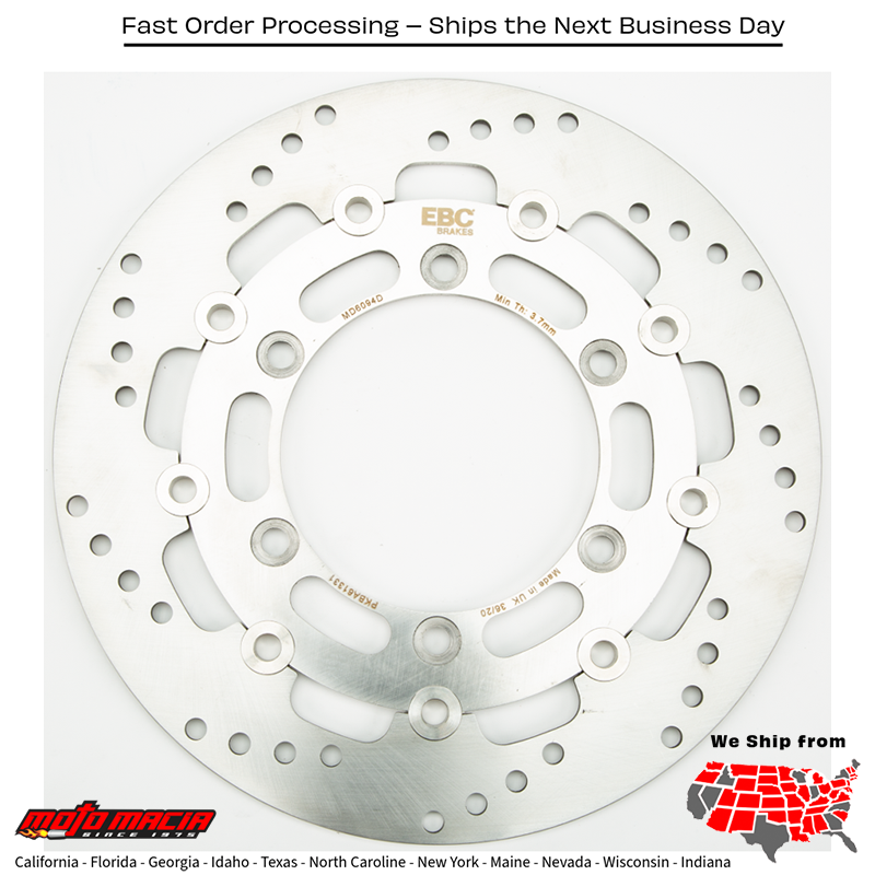 Standard Rotor Suzuki Dr650se 1996-2014