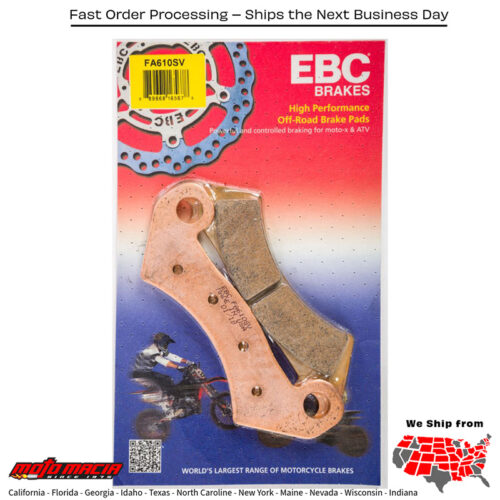 Brake Pads FA610SV Severe Duty SV Series Arctic Cat Wildcat X 1000 EPS 2015