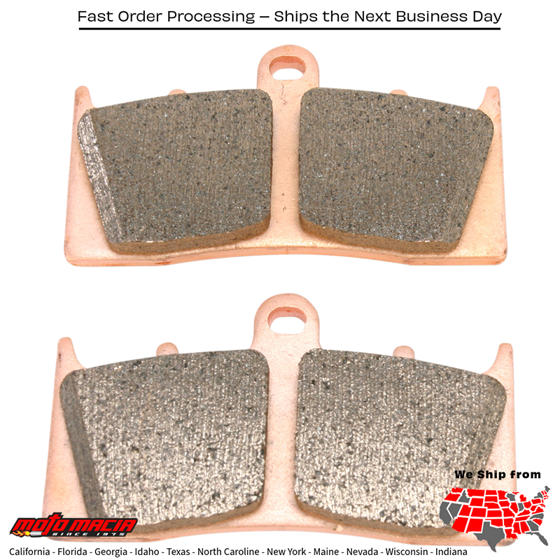 Brake Pads FA613HH Double-H Sintered BMW K1600GT 2011-2015 K1600GTL 201 - Image 2