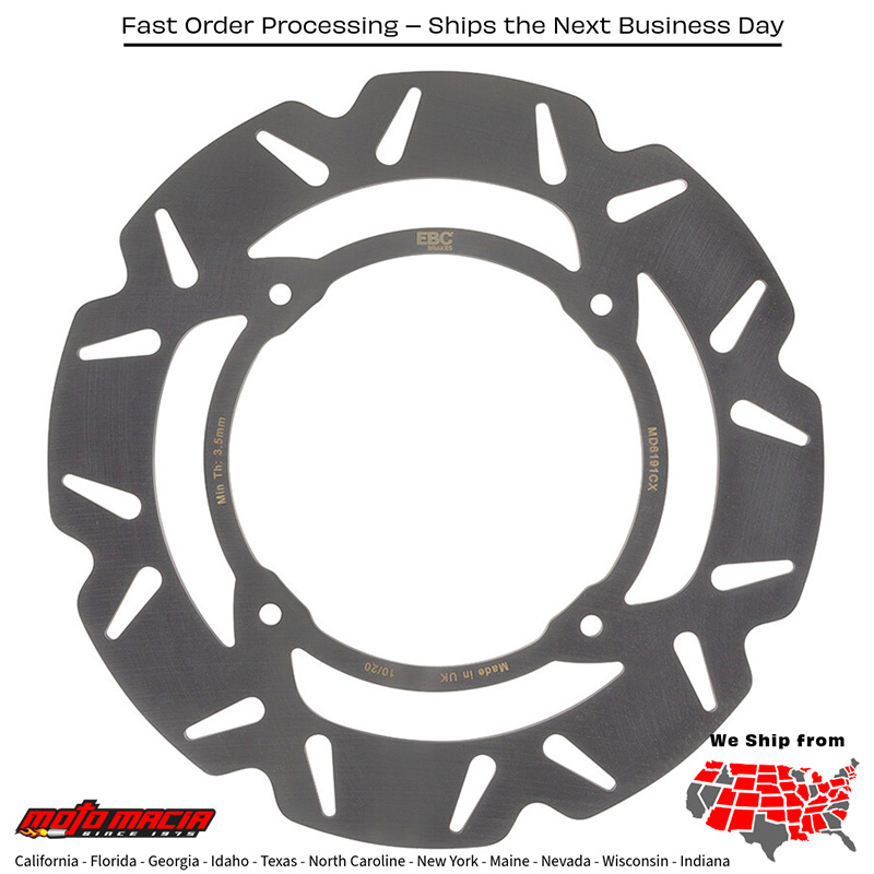 Standard Rotor Honda Crf450rx 2017-2017 Crf450r 2002-2017 Crf25 - Image 3