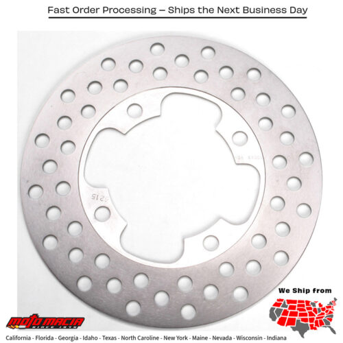 Standard Rotor Yamaha Yfm450fgp Grizzly 4wd Eps [Irs] 2011-2013 Yfm3