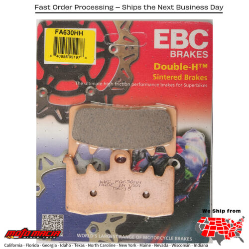 Brake Pads Fa630hh Double-H Sintered Can-Am Spyder F3 2015-2016