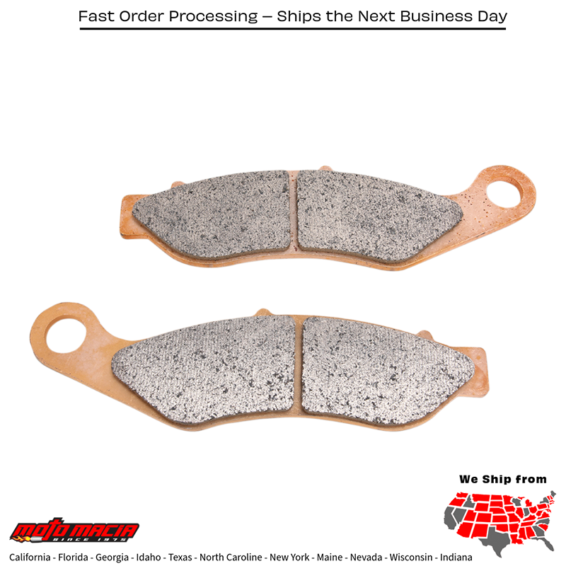 Brake Pads Fa638hh Double-H Sintered Harley Davidson Flrt Freewheeler 2015- more - Image 2