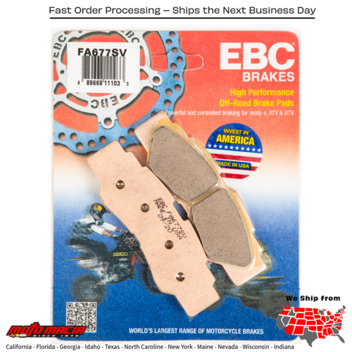 Brake Pads Fa677sv Severe Duty Sv Series Yamaha Yxz 1000 R 2016