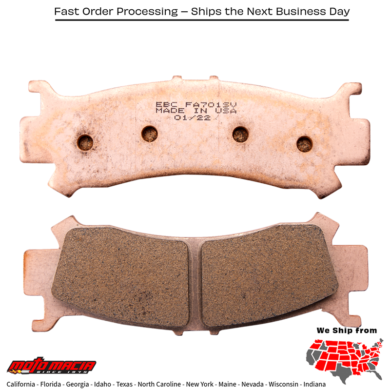 Brake Pads Fa701sv Severe Duty Sv Series Honda Sxs1000m3l Pioneer 1000 Le - Image 2