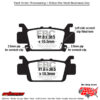 Brake Pads Fa703sv Severe Duty Sv Series Honda Sxs1000m3 Pioneer 1000 2016-