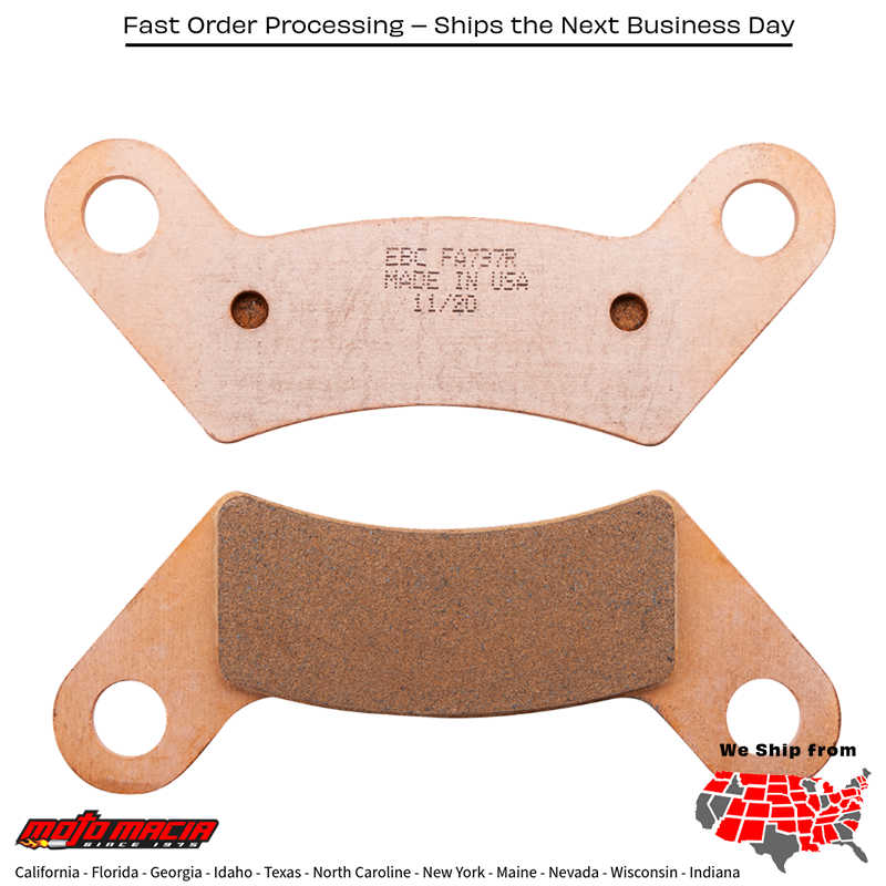 Brake Pads Fa737r Sintered R Series Arctic Cat/Textron Stampede 4 2018-2018