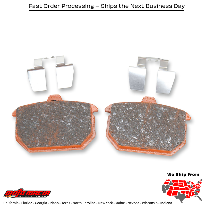 Brake Pads Fa78v Semi-Sintered V Series Harley-Davidson Fxr Super Glide 198 - Image 2