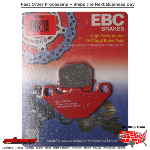 Brake Pads Fa83x Carbon X Series Polaris Phoenix 200 2005-2012 Suzuki Rm85