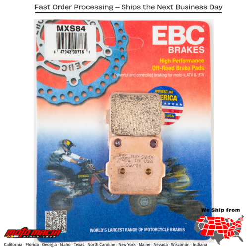 Brake Pads Mxs84 Extreme Pro Mxs Series Honda Trx420fa1 Rancher 4x4 At Dct