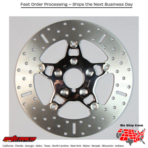 V-Twin Street Rotor Fsd009 Harley Davidson Flhr Road King 1994-1999