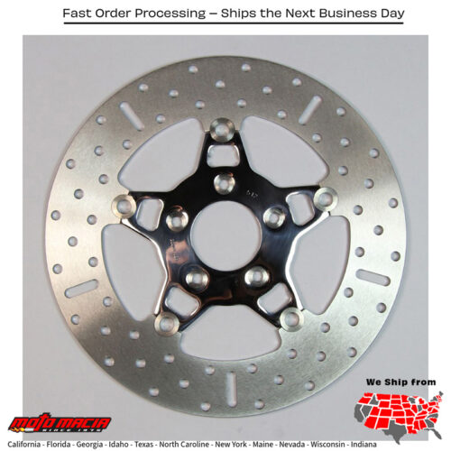 V-Twin Street Rotor Fsd010 Harley-Davidson Flhr Road King 2000-2007