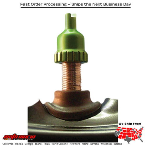 VALVE STEM CAP/REMOVER (GREEN)