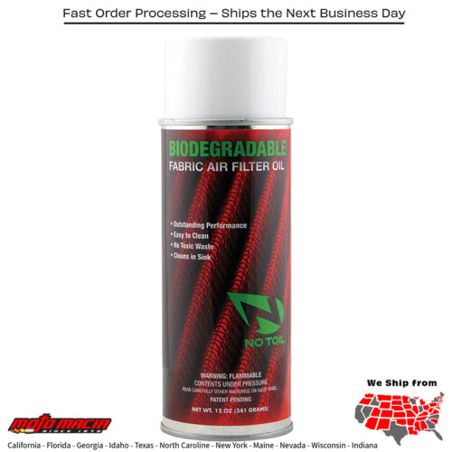 FABRIC AIR FILTER OIL 12OZ