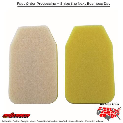 DUAL STAGE FOAM AIR FILTER KTM 50 SX 2010-2022 KTM 50 SX Mini 2010-2022 Husqvarna TC 50 2017-2023 Gas-Gas MC 50 2021-2023