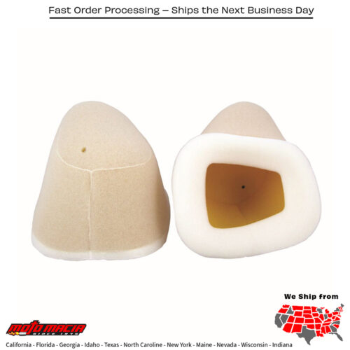 AIR FILTER  YZ 125/250/500CC Yamaha YZ490 1987-1990 Yamaha YZ125 1987-1988 Yamaha YZ250 1987-1987