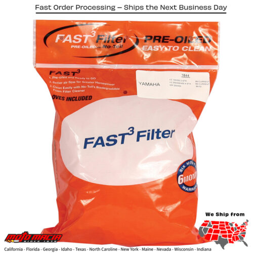 FAST FILTER YZF250/450 '14 Yamaha YZ250FX 2015-2018 Yamaha YZ450FX 2016-2017 Yamaha YZ250F 2014-2018 Yamaha YZ450F 2014-2017 Yamaha WR250F 2015-2019 Yamaha WR450F 2016-2018