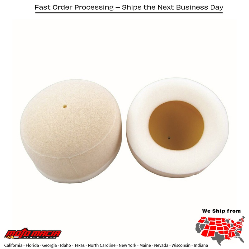 AIR FILTER KDX200/200 Kawasaki KLX250S 2009-2020 Kawasaki KLX250SF 2009-2010 Kawasaki KDX 200 1989-2005 Kawasaki KDX 220R 1997-2005 Kawasaki KX80 1986-1990 Kawasaki KLX300R 2020-2022 Kawasaki KLX300SM 2021-2022