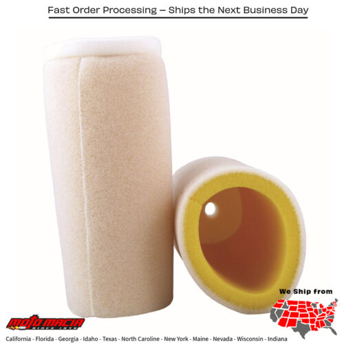 PREMIUM AIR FILTER  TRI-MOTO200/KODIAK Yamaha YFM400FA Kodiak 4WD [SRA] 2000-2002 Yamaha YFM400A Kodiak 2WD [SRA] 2000-2002 Yamaha YTM200 Tri-Moto 1983-1985