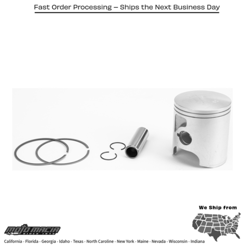 Piston Kit 66.50/+0.50 Honda Trx250r 1986-1986 Atc250r 1985-1