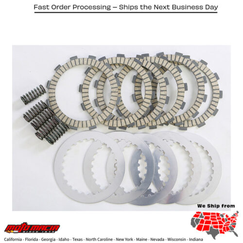 Complete Clutch Plate Set Honda CR125R 1986-1989