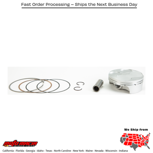 Piston Kit Forged Nikasil Cyl 76.78/Std 13.5:1 Honda Crf250r 2014-2015