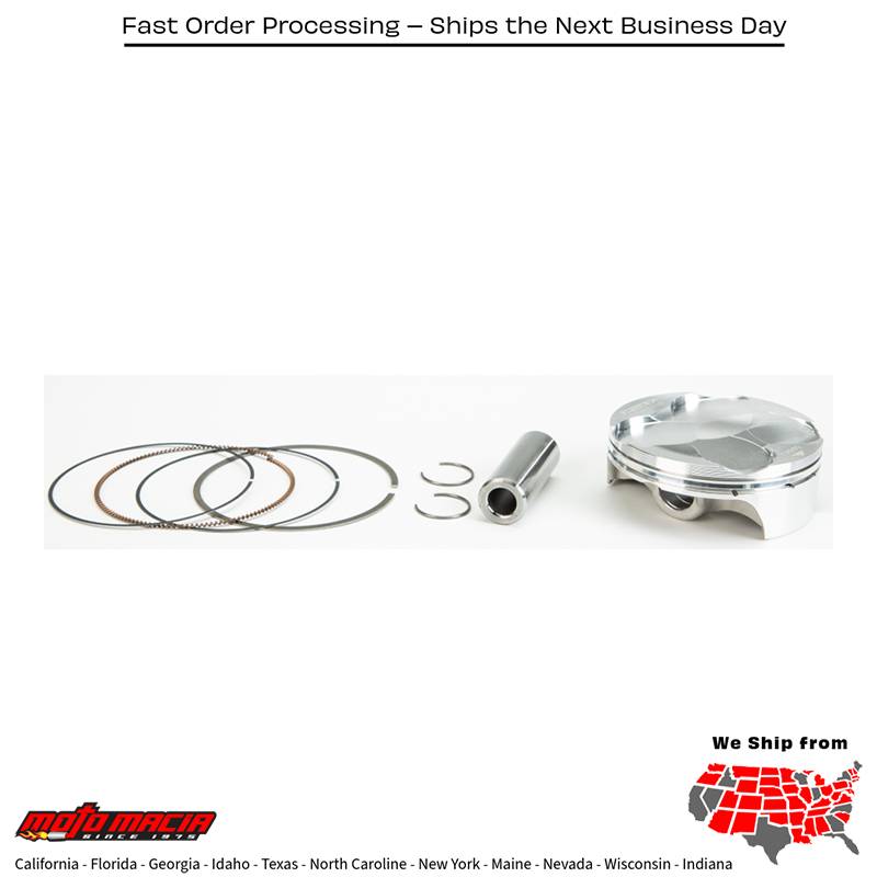 Piston Kit Forged Nikasil Cyl 78.98/Std 13.9:1 Honda Crf250r 2018-2