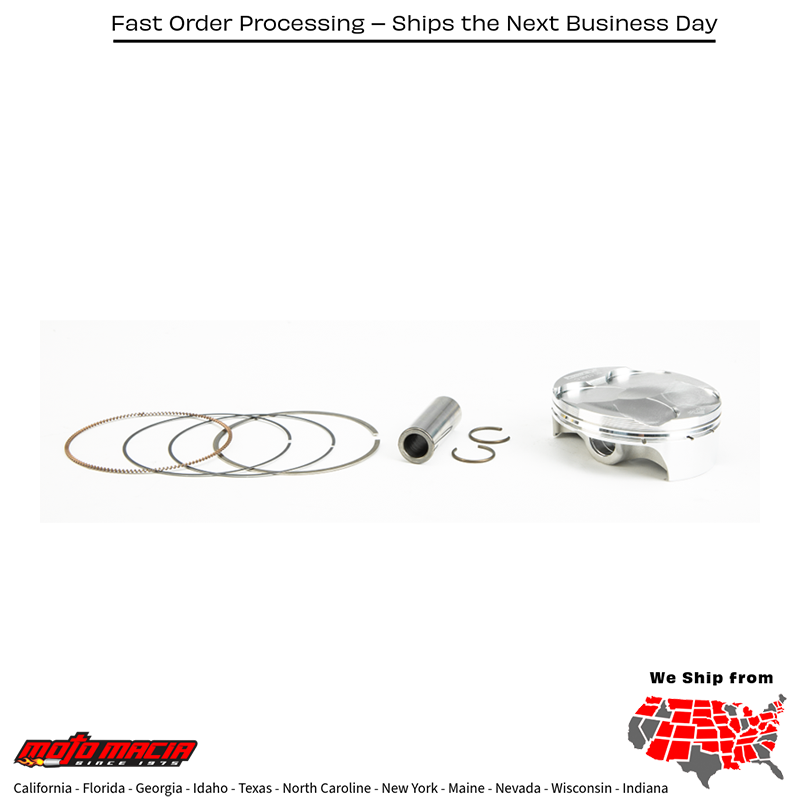 Piston Kit Forged Nikasil Cyl 78.99/Std 13.9:1 Honda Crf250r 2018-2