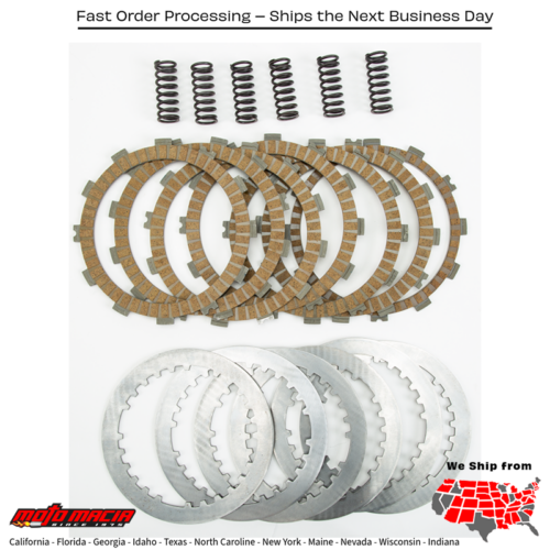 Complete Clutch Plate Set Honda Crf450rx 2017-2020 Crf450r 20 more
