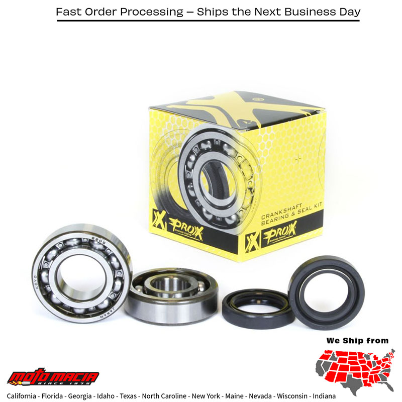 Crankshaft Bearing & Seal Kit Yamaha Yz125 1979