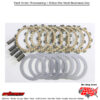 Complete Clutch Plate Set Yamaha Yz125 1993-2023 Yz125x 2020-2022