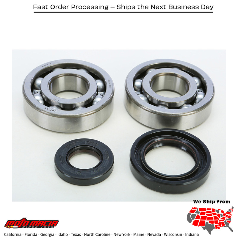 Crankshaft Bearing & Seal Kit Yamaha Yz250 1998