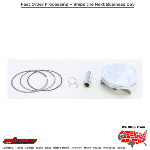 Piston Kit Yamaha Yz250fx 2017-2018 Yz250f 2016-2018 Wr250f 2 more
