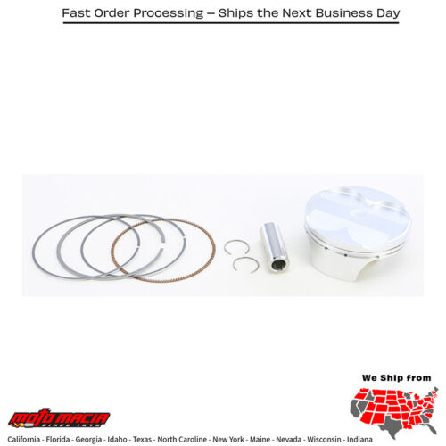 Piston Kit Yamaha Yz250fx 2017-2018 Yz250f 2016-2018 Wr250f 2 more