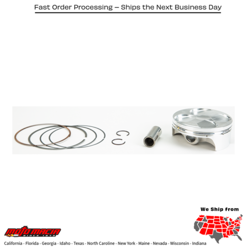 Piston Kit Forged Nikasil Cyl 76.95/Std 13.8:1 Yamaha Yz250f 2019-20