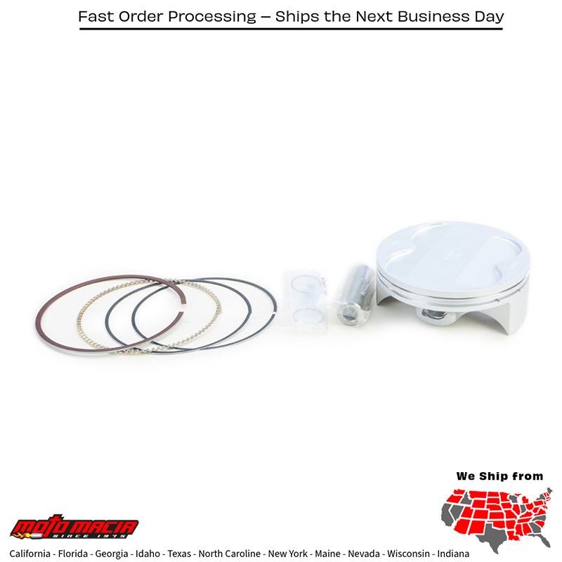 Piston Kit Forged Nikasil Cyl 96.96/Std 12.5:1 Yamaha Yz450fx 2016-2