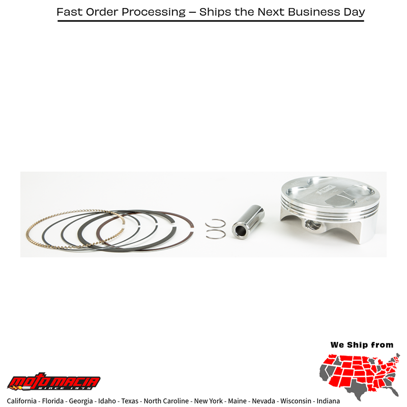 Piston Kit Forged Nikasil Cyl 96.97/Std 12.8:1 Yamaha Yz450f 2018-20