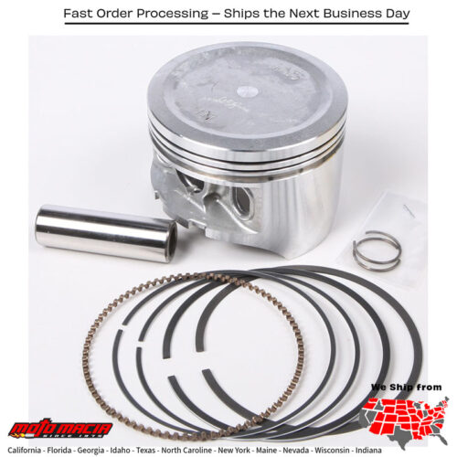 Piston Kit (79.00mm) Honda Trx350fe Rancher 4x4 Es 2000-2006 Trx350fm Honda
