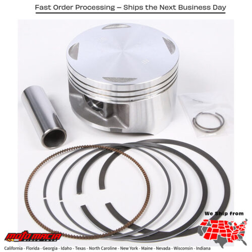 Piston Kit 85.25/+0.25 9.3:1 Honda Trx400x 2012-2014 Trx400ex