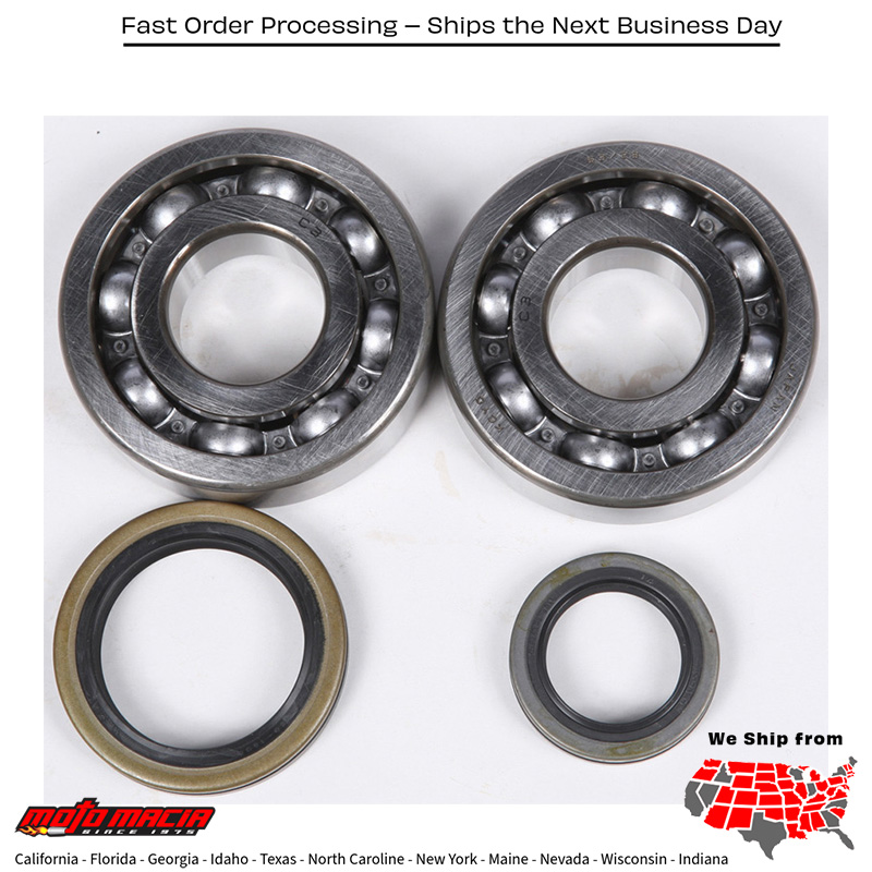 Crankshaft Bearing & Seal Kit Suzuki Rm250 2000-2002