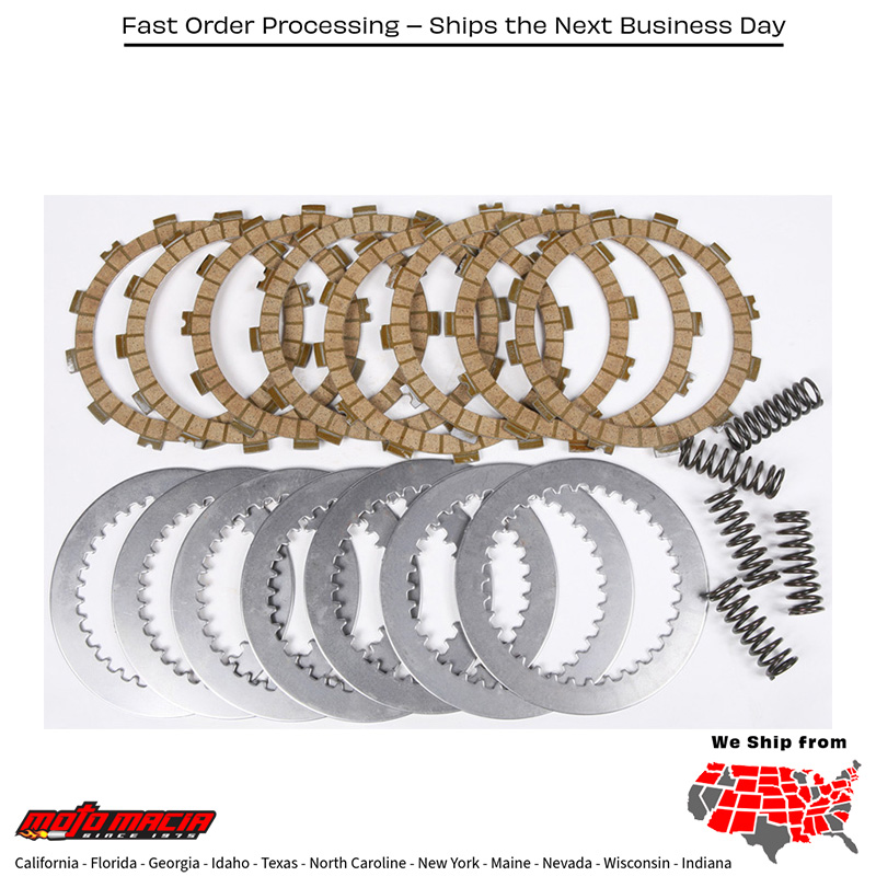 Complete Clutch Plate Set Suzuki RM-Z250 2007-2009