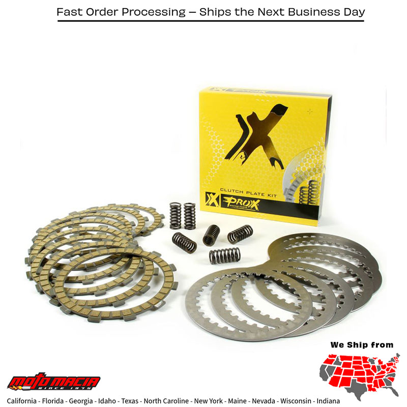 Complete Clutch Plate Set Suzuki Rm250 1998-2002